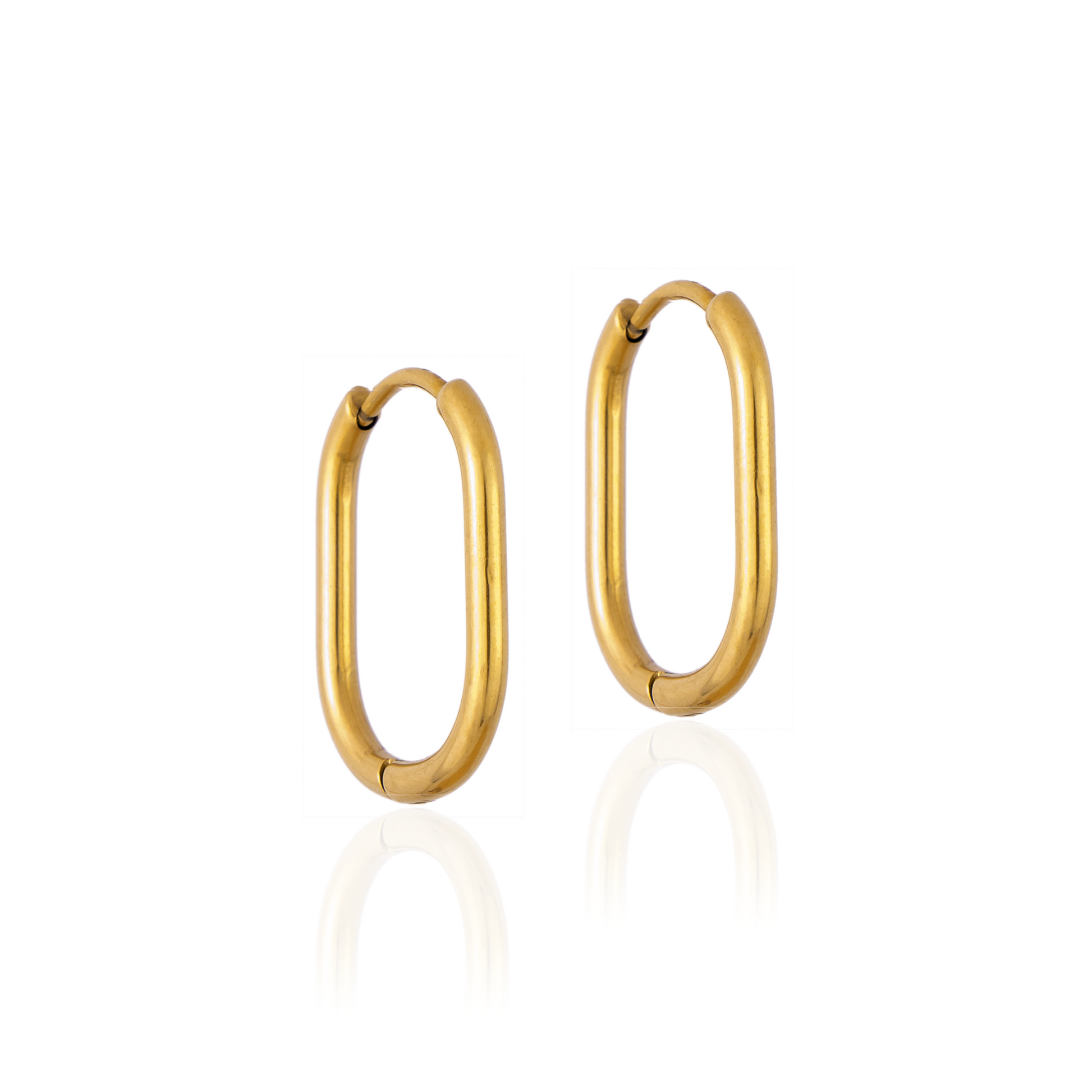 Gold Thin Hoops