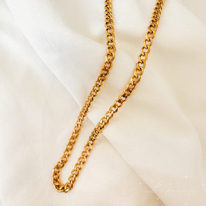 Bella Curb Chain (Gold 5mm)