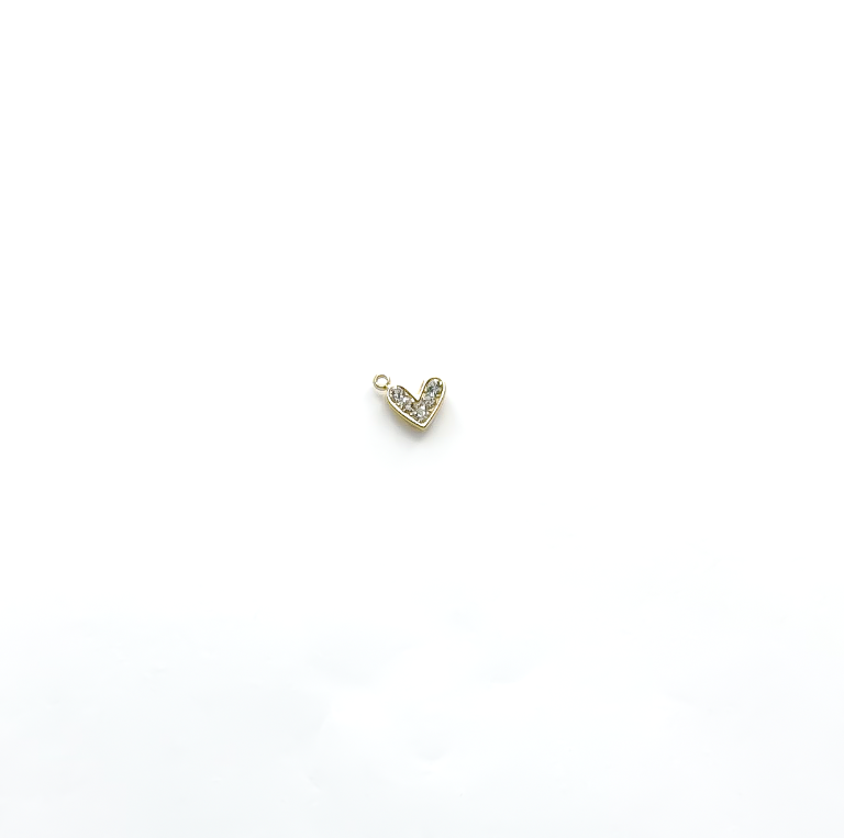 Heart (White CZ)