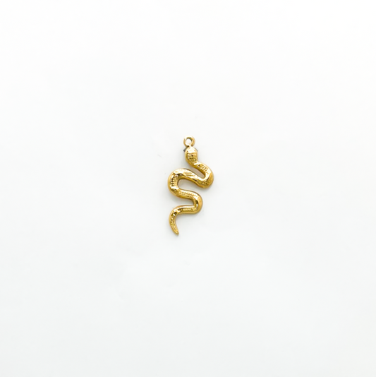 Gold Snake Pendant