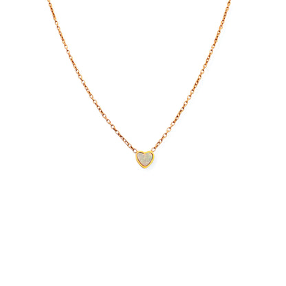 Heart Opal Necklace