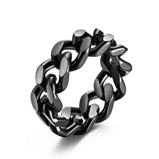 Black Chain Ring