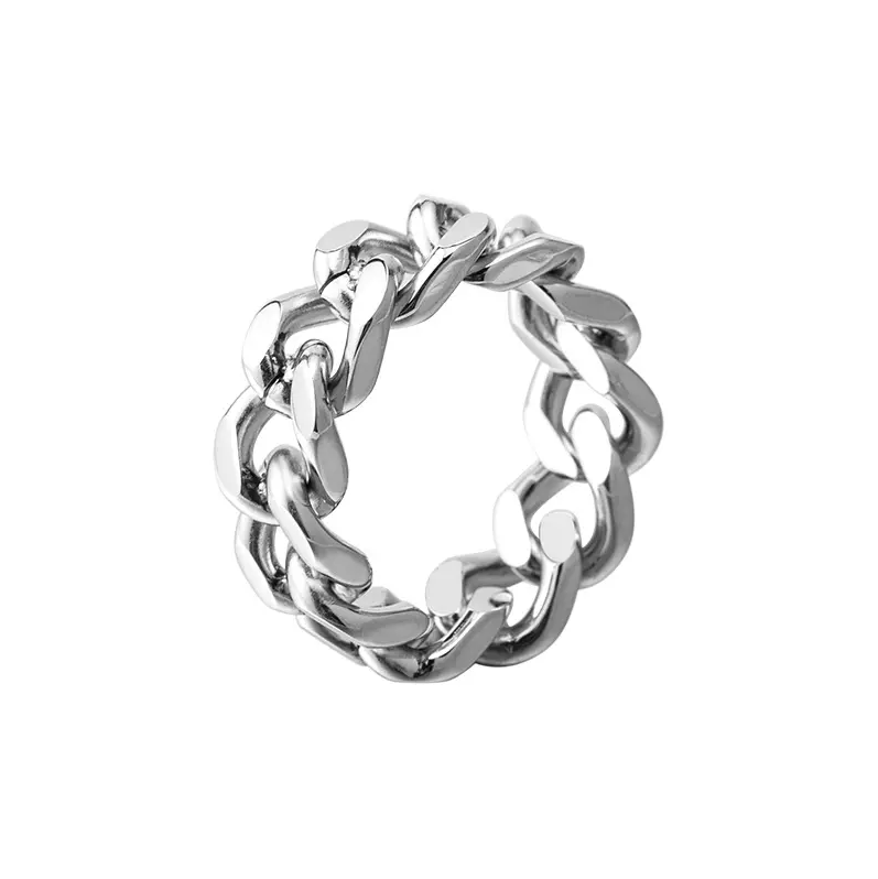 Silver Chain Ring