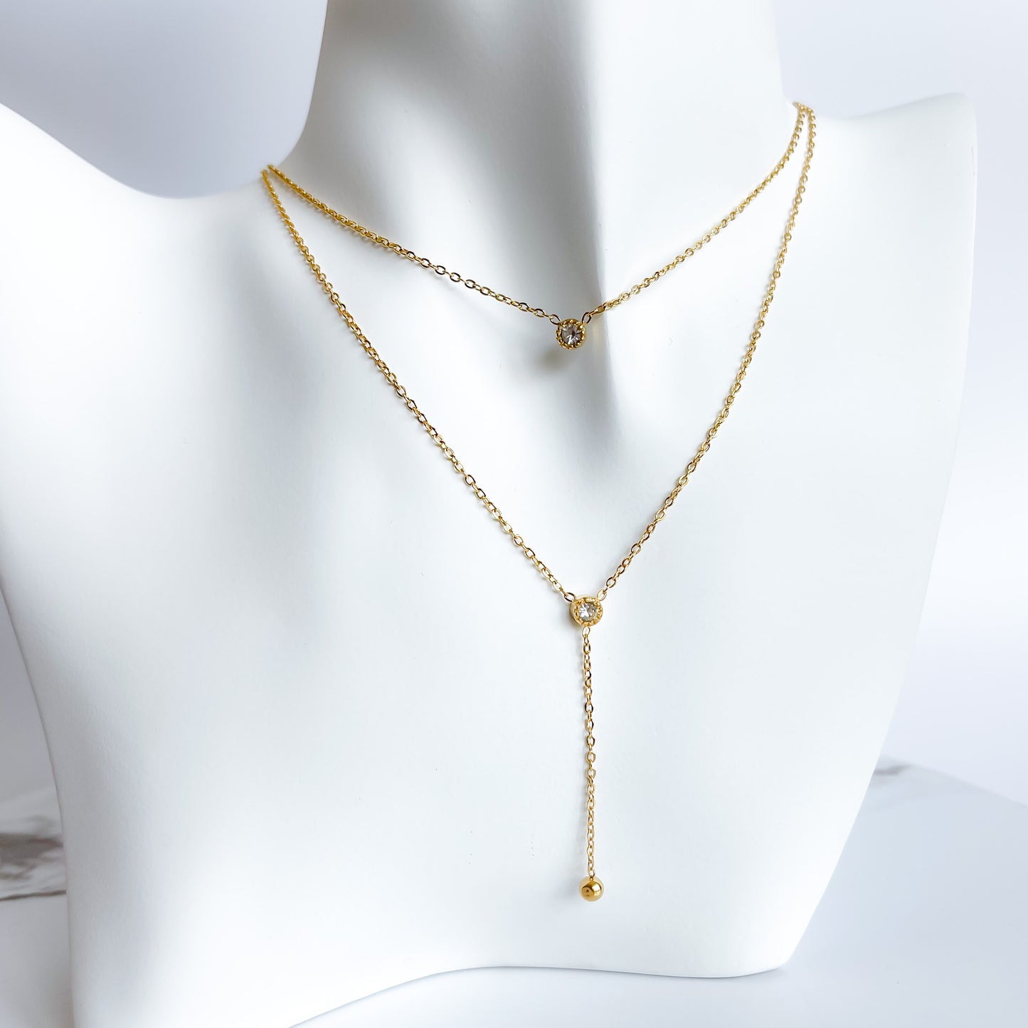 Gold Drop Necklace