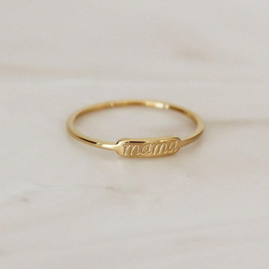 Gold Mama Ring