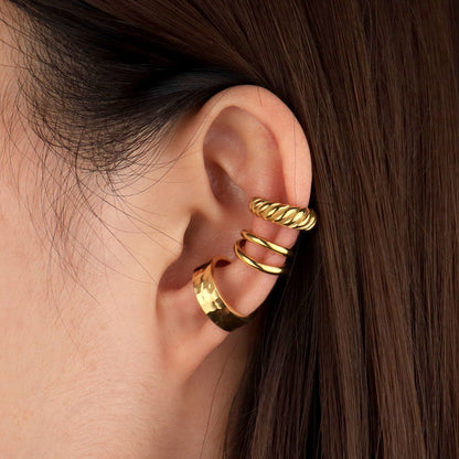 Mini Gold Double Ear Cuff