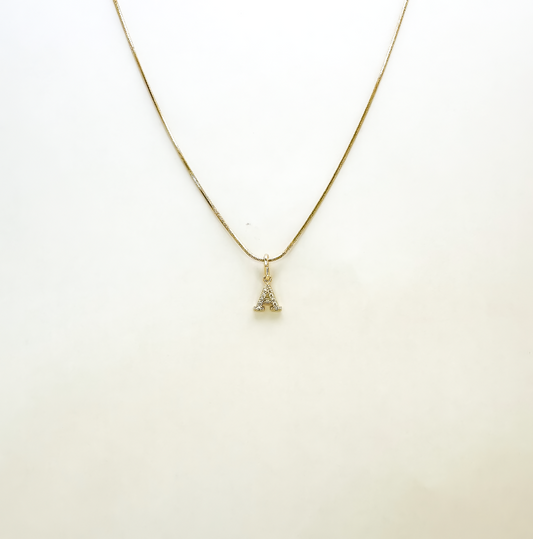 White CZ Pendant Necklace