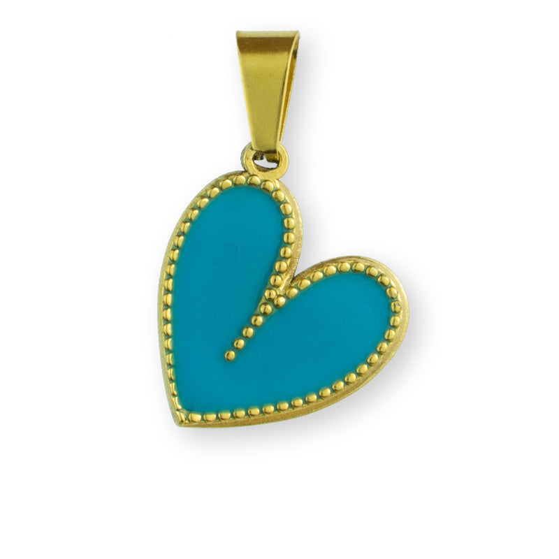 Large Heart - Turquoise