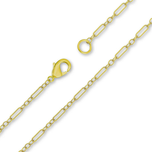 PMJ - Classic Long-Short Cable Chain (Gold)