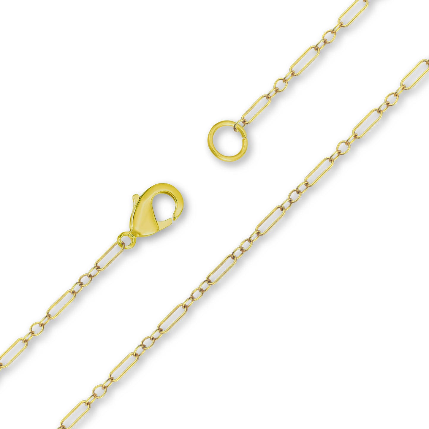 PMJ - Dainty Long-Short Cable Chain (Gold)