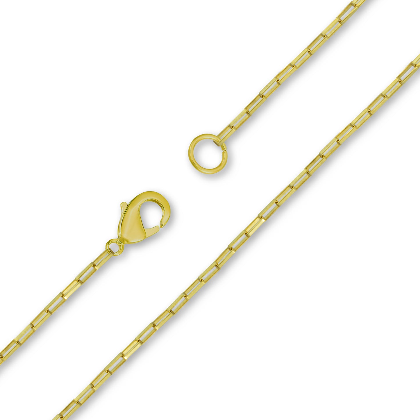 PMJ - Medium Elongated Box Chain (Gold)