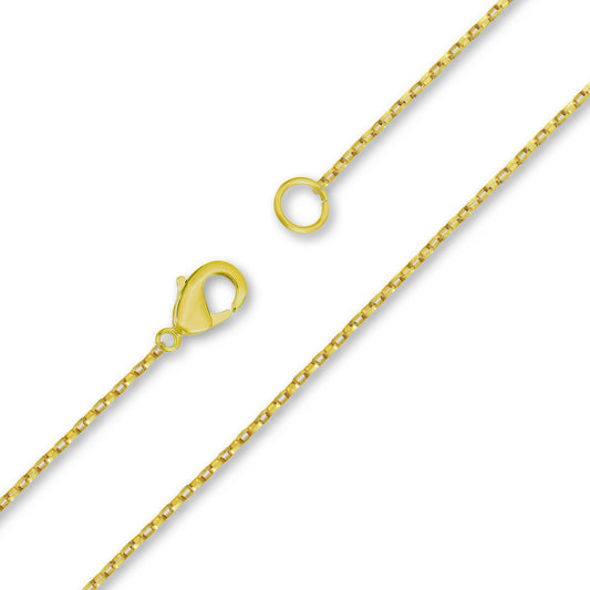 PMJ - Small Elongated Box Chain (Gold)