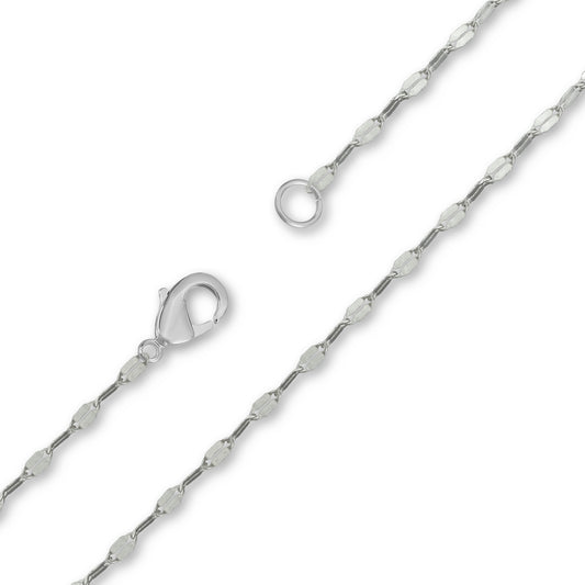 PMJ - Dabbed Cable Chain (Silver)