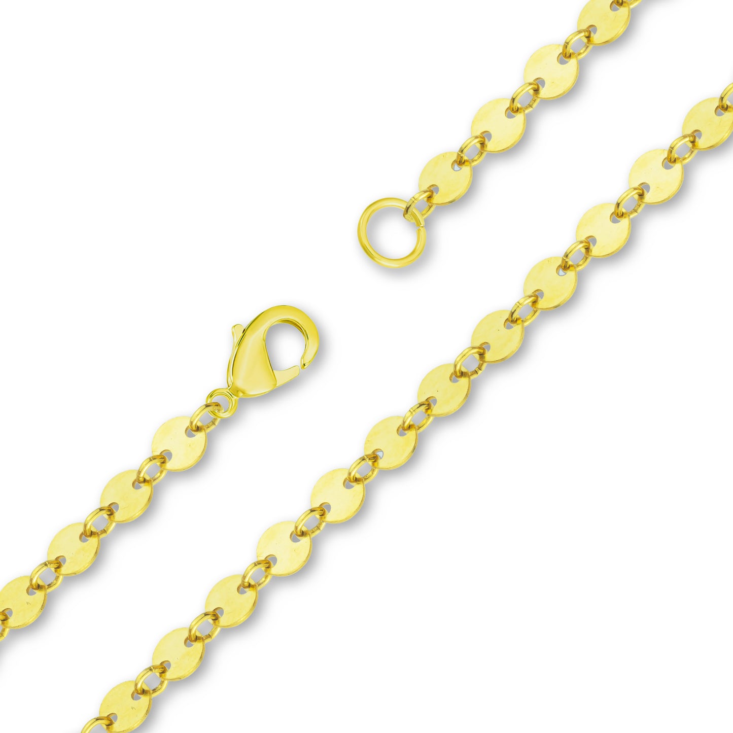 PMJ - 4mm Disc Chain (Gold)