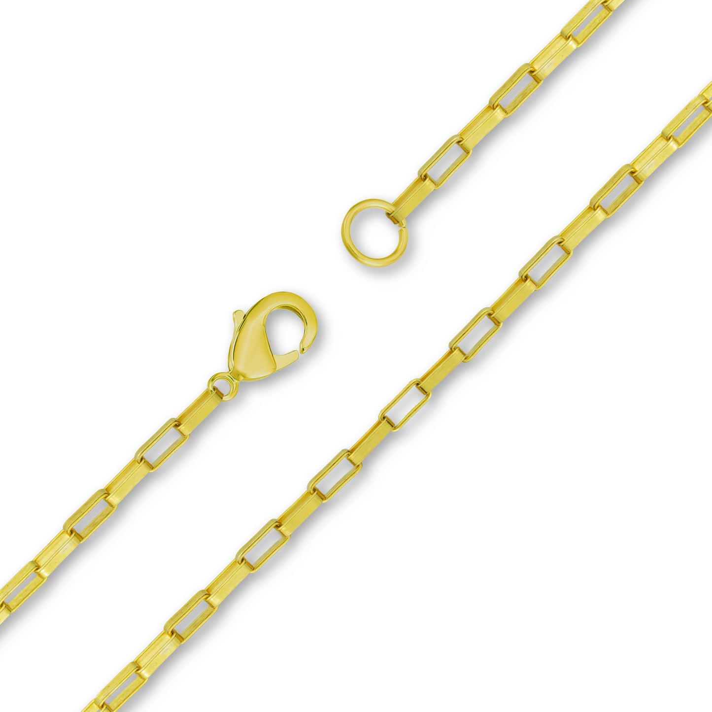 PMJ - Elongated Box Chain (Gold)