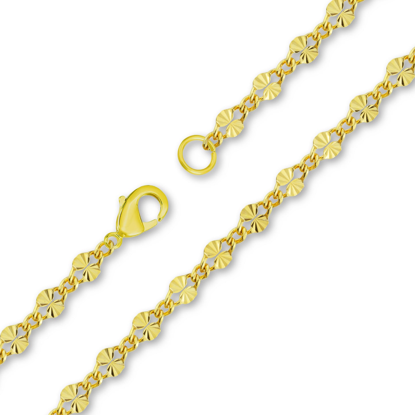 PMJ - Starburst Disc Chain (Gold)