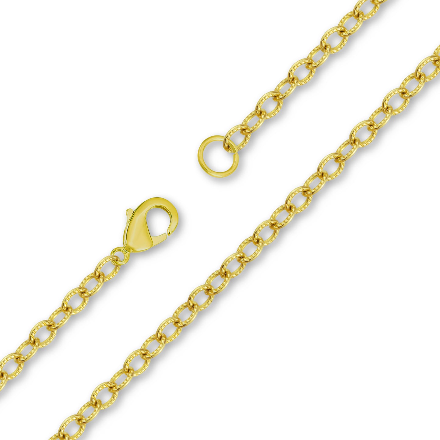 PMJ - Textured Cable Chain (Gold)