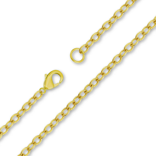 PMJ - Textured Cable Chain (Gold)