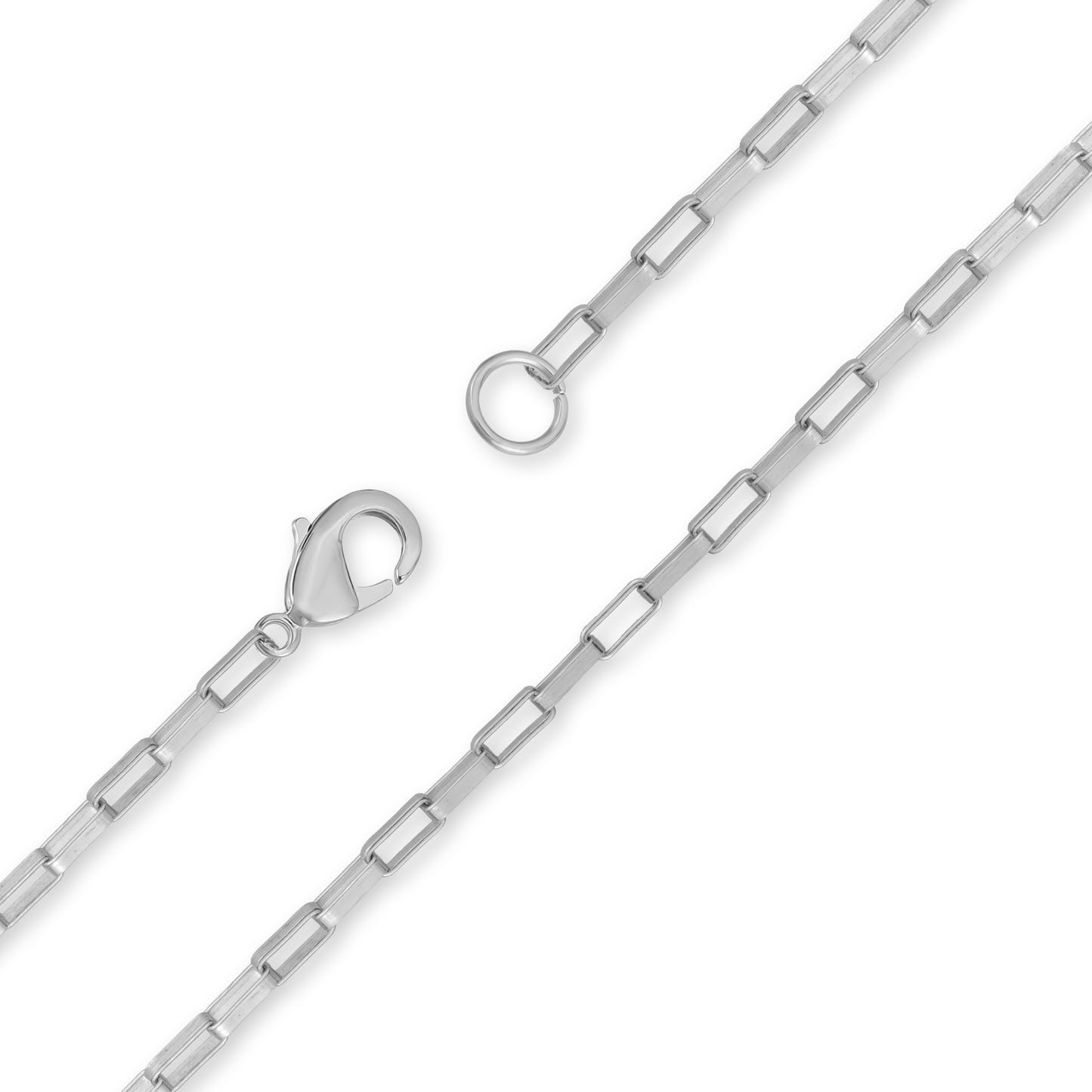 PMJ - Elongated Box Chain (Silver)