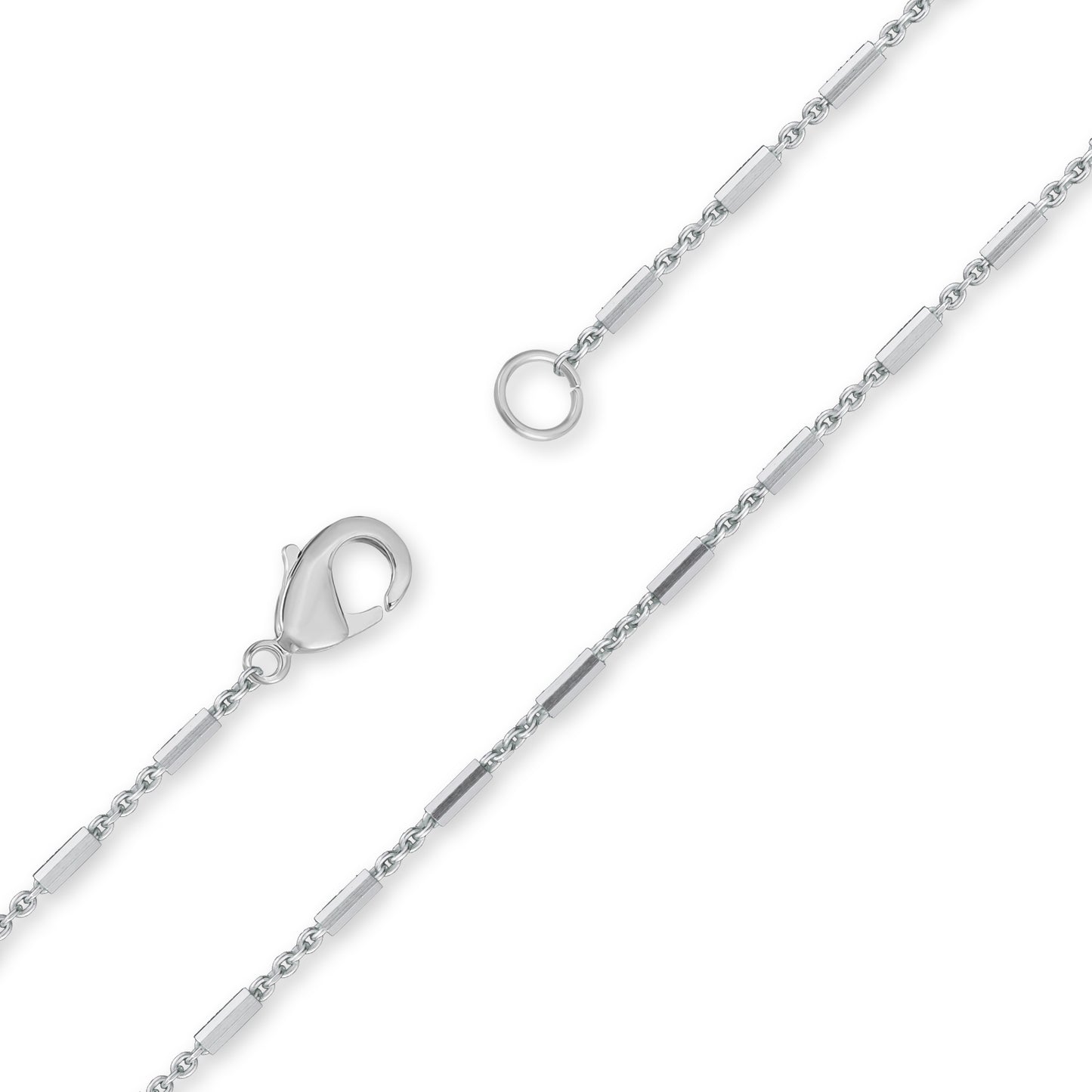 PMJ - Fancy Bar Chain (Silver)