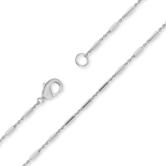 PMJ - Fancy Bar Chain (Silver)