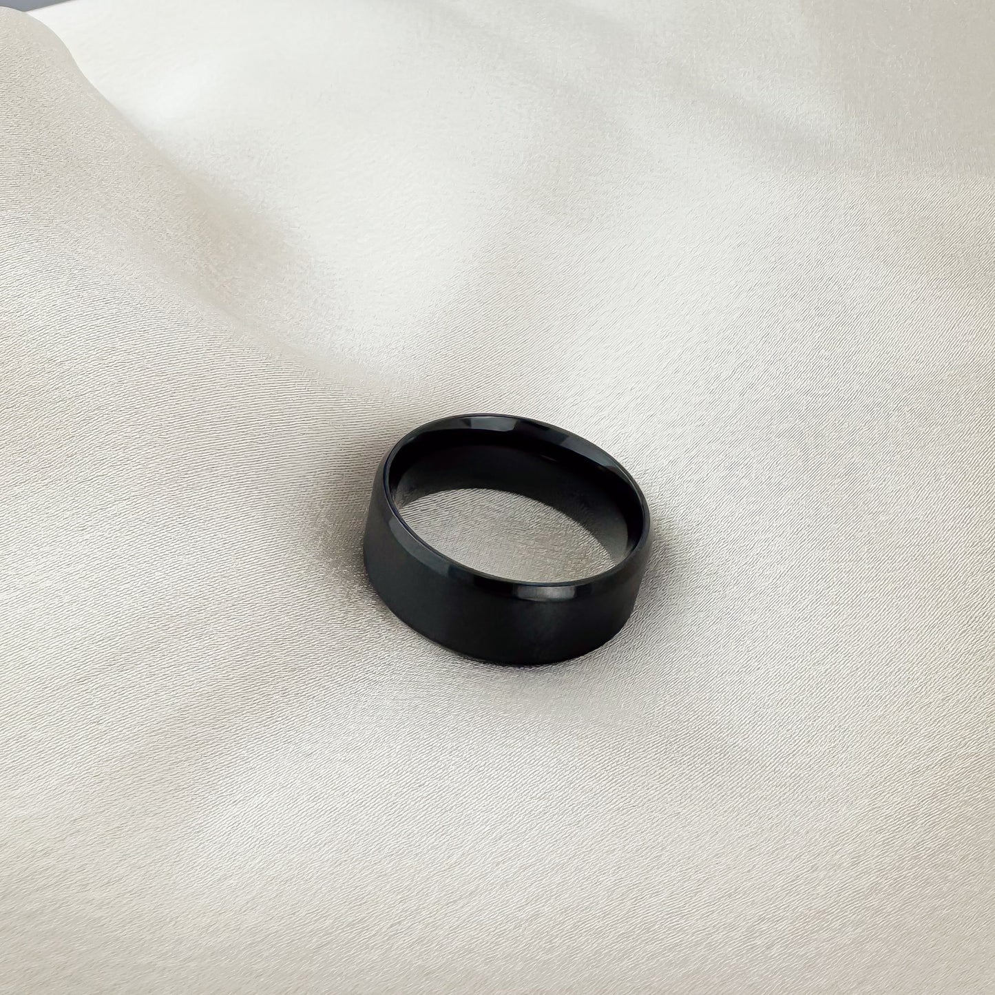 Noah Black Gun Metal Plated Ring