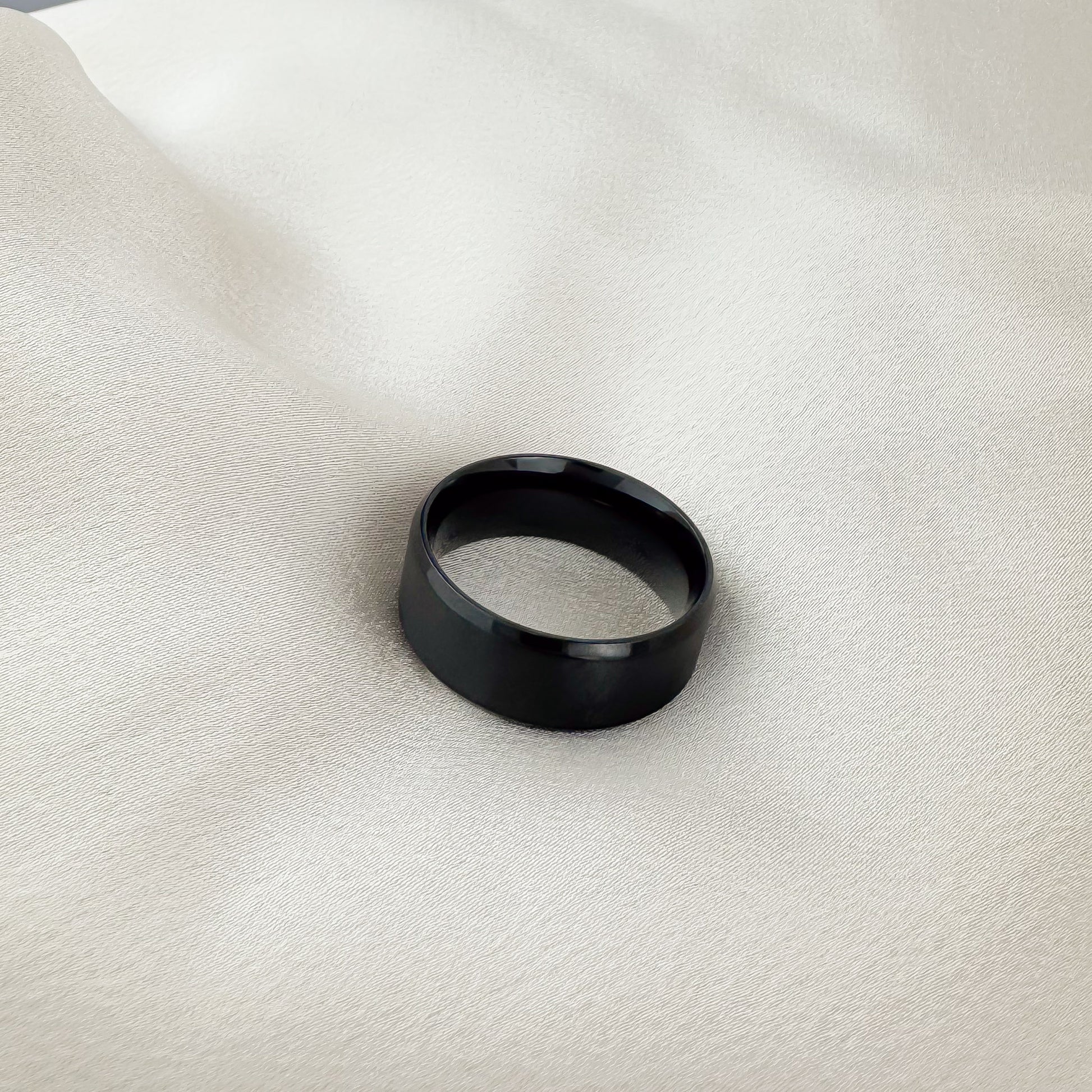 Noah Black Gun Metal Plated Ring