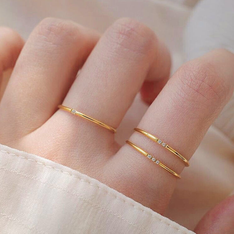 Gold Dainty Ring