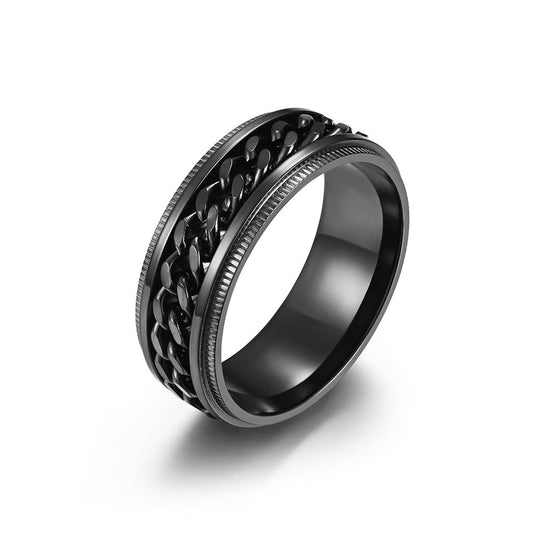 Black Fidget Ring