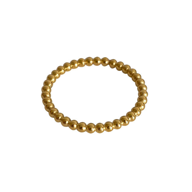 Gold Bead Ring