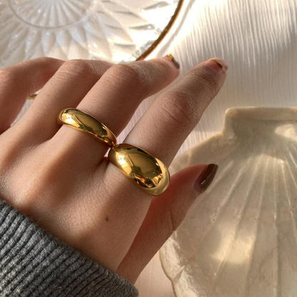 Gold Dome Ring