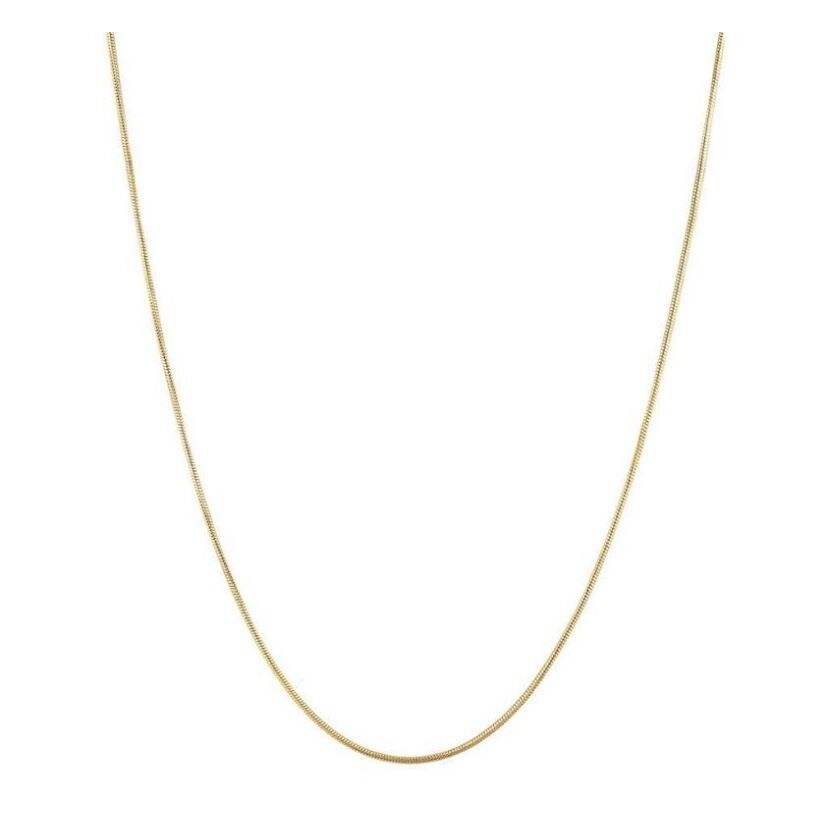 Gold Snake Chain Necklace